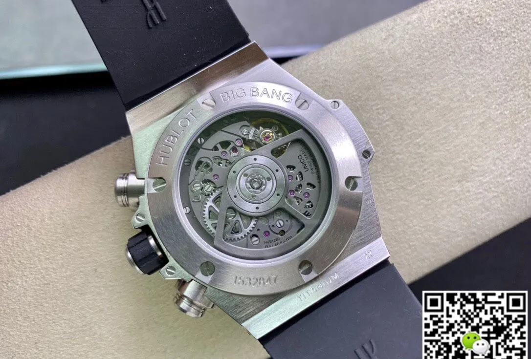 Hublot BIG BANG 421.NX.1170.RX.0904 ZF Factory 1:1 Best Edition Replica Watch Rubber Strap